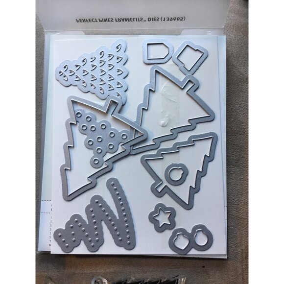 Stampin Up! Peaceful Pines Stamp & Die Set - Picture 2 of 5